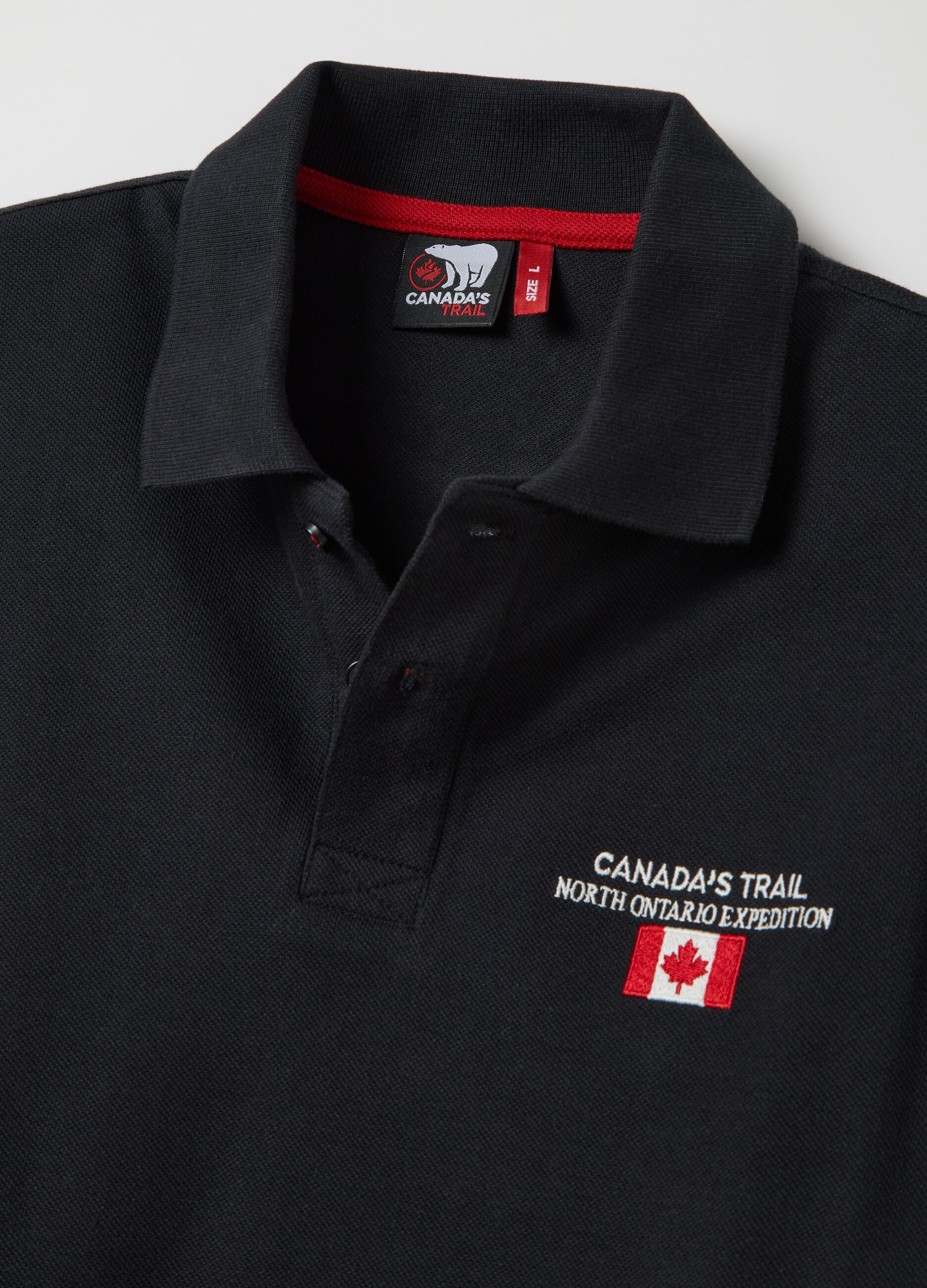 Piquet polo shirt with embroidered logo