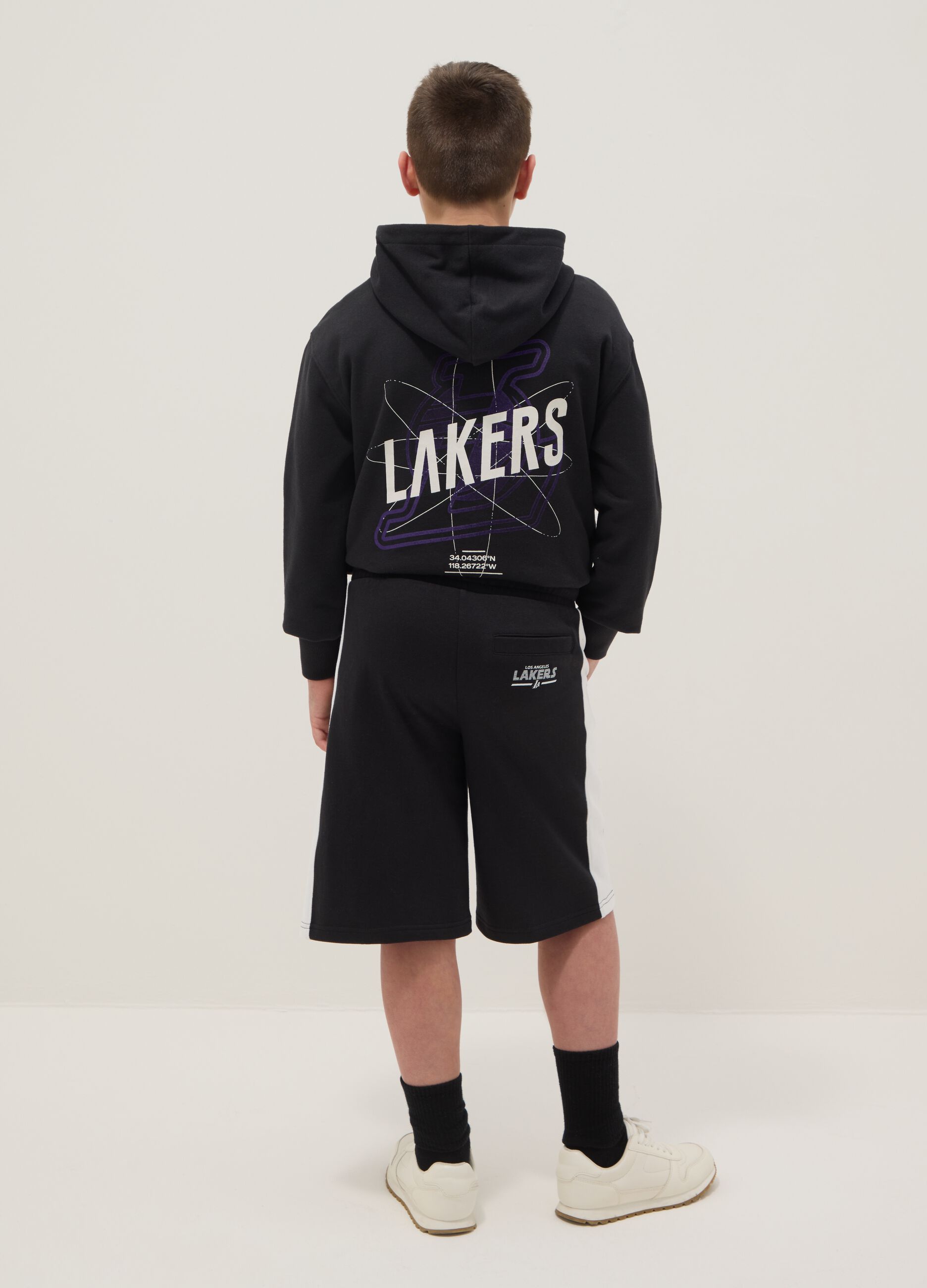 Black pure cotton shorts