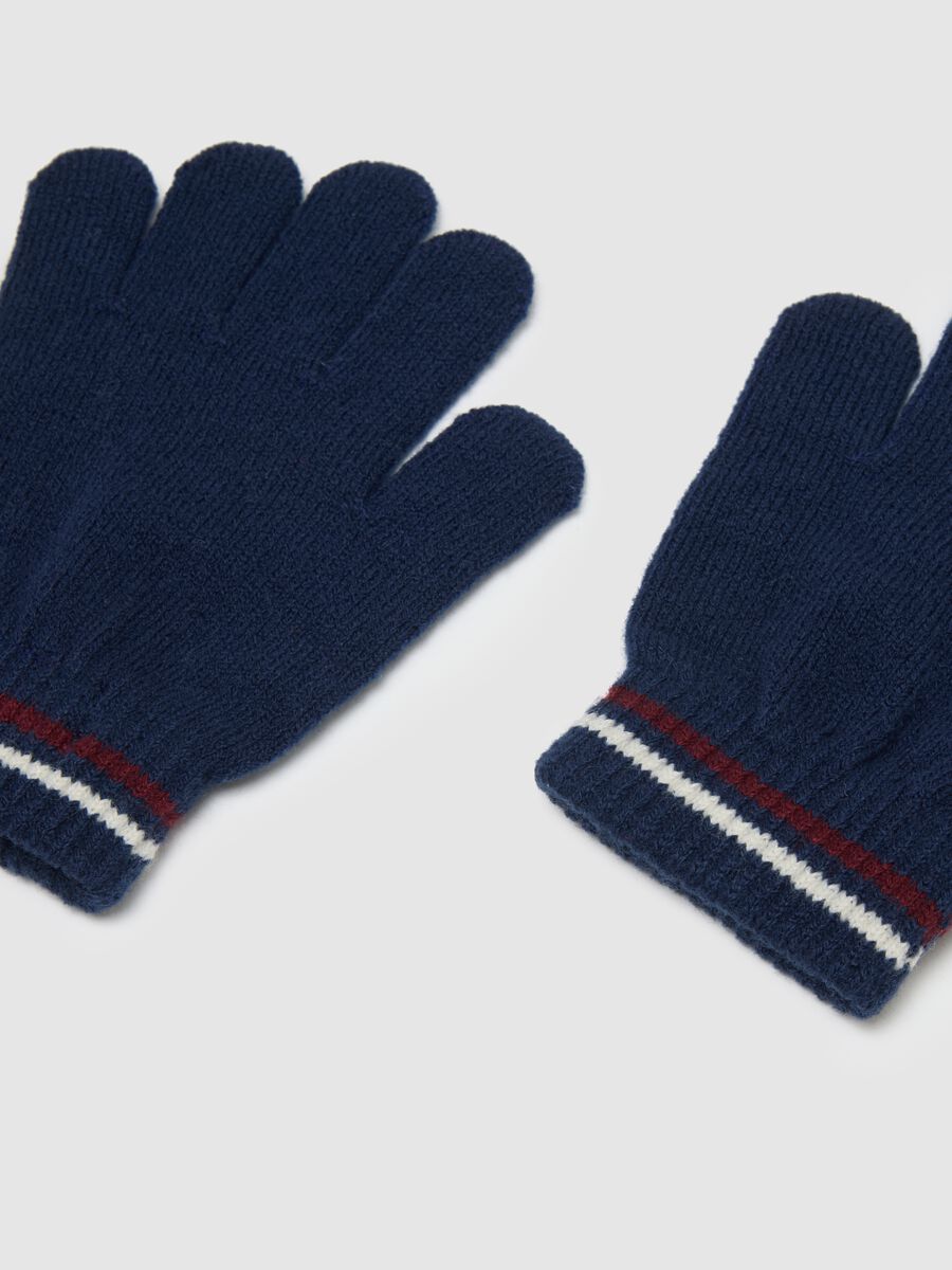 Blue Children's Gloves_1