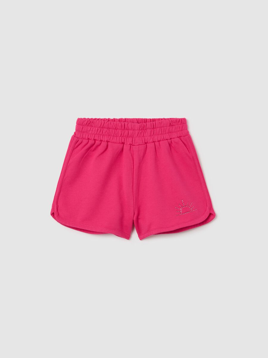 Pure Cotton Pink Shorts_0