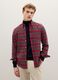 Multicolour checked shirt in pure cotton flannel regular fit_2