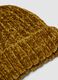 Green ribbed stretch-fabric beanie_1