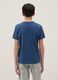 Boys' regular fit pure cotton blue t-shirt with print_2