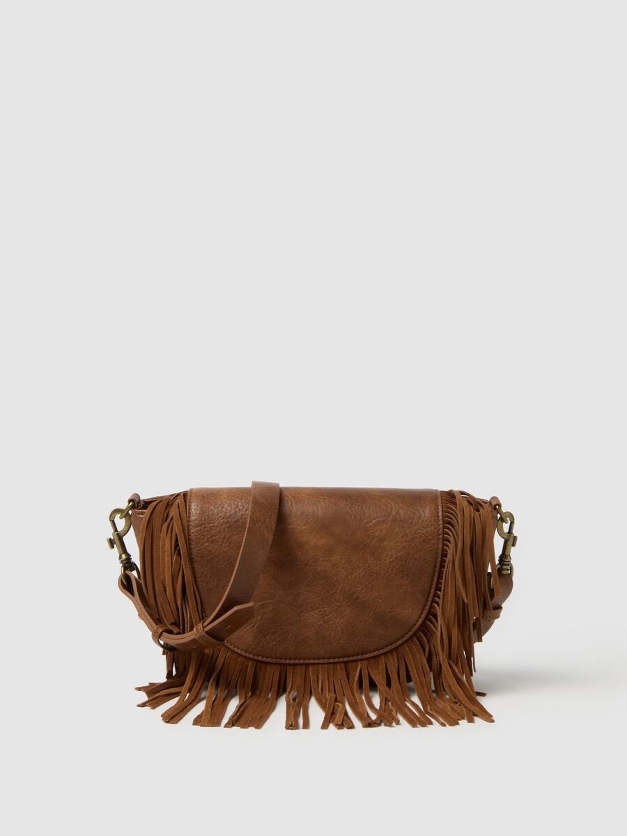 Brown Bag with Fringes_0