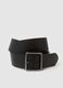 Black Genuine Leather Belt_2