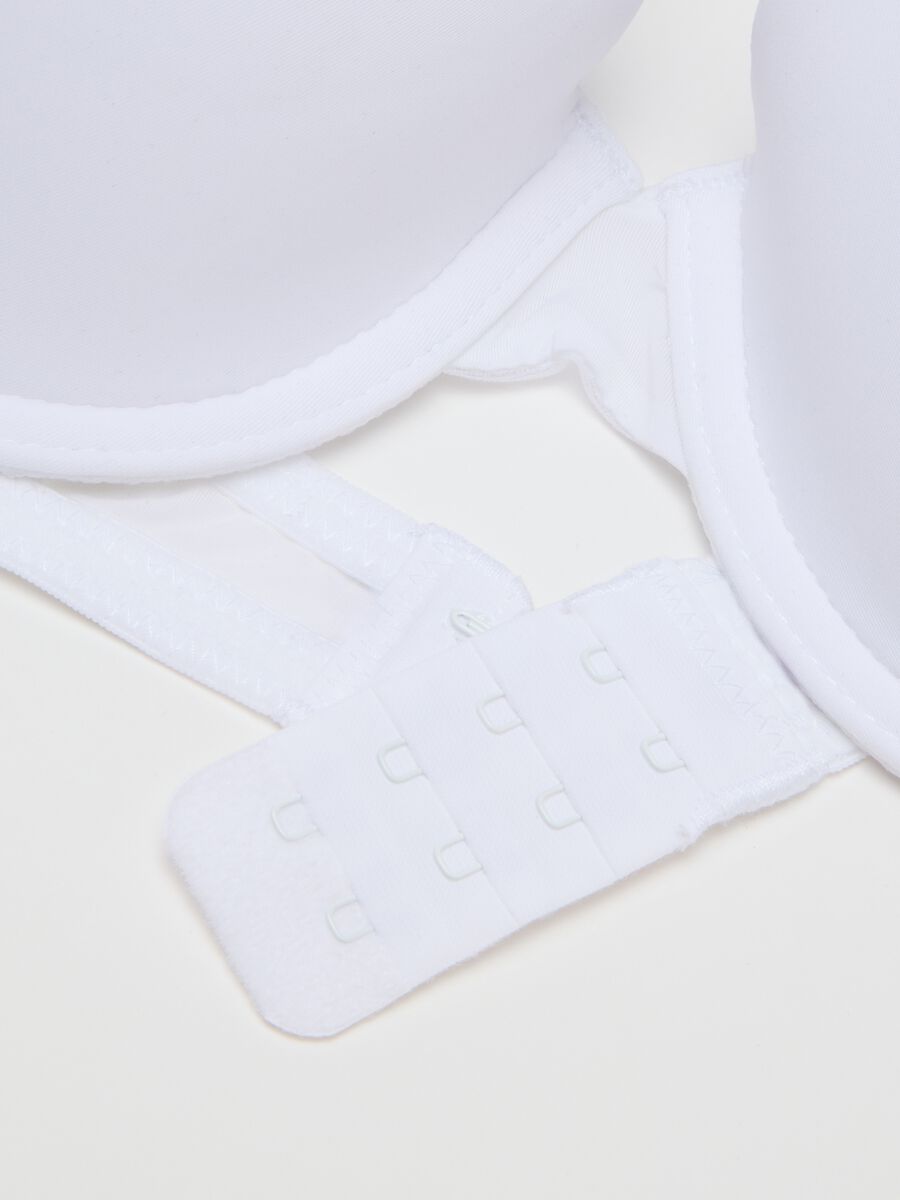 Reggiseno in tessuto elasticizzato bianco_5