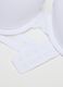 White Stretch Fabric Bra_5