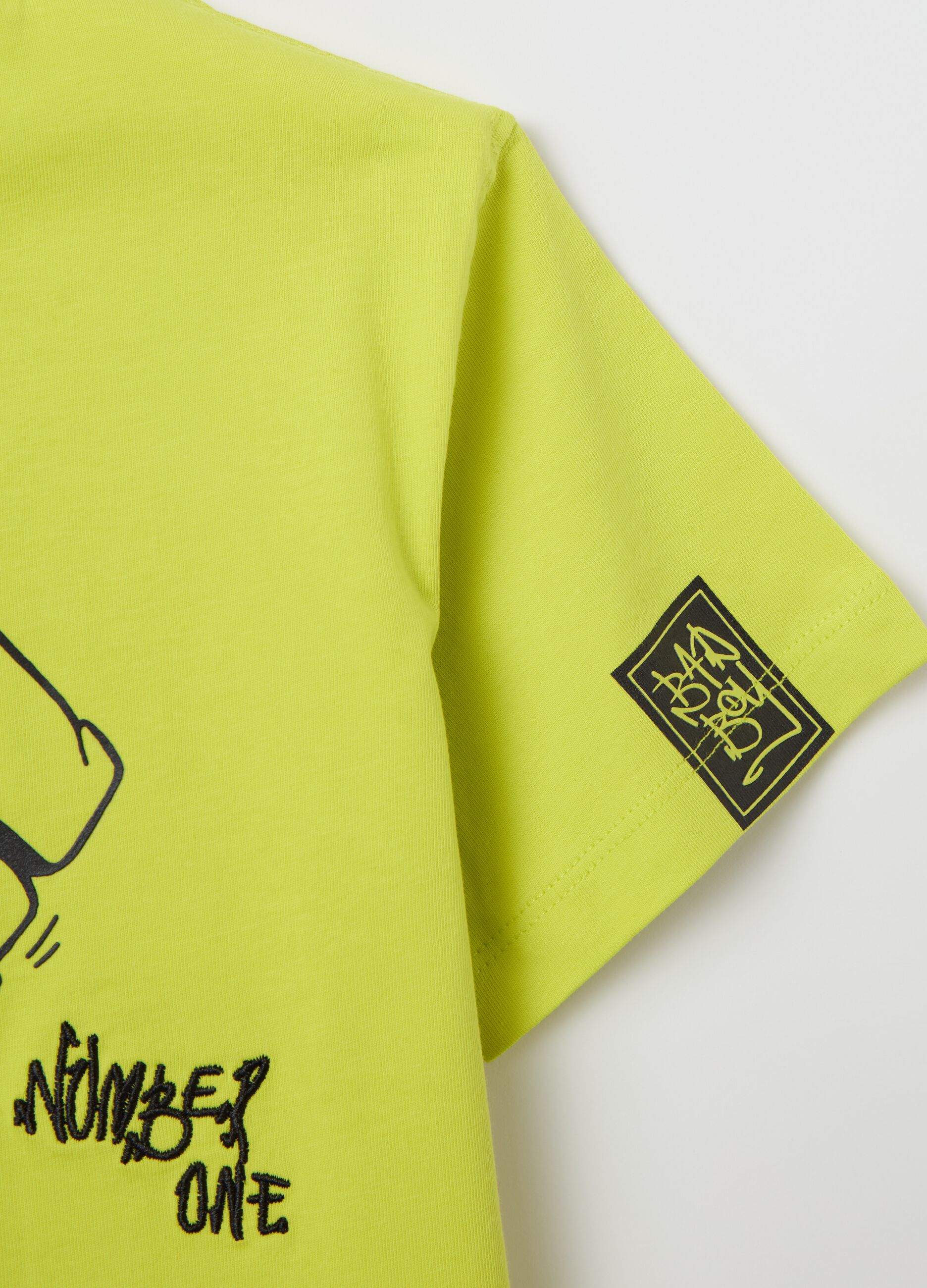T-shirt in cotone stampa Bugs Bunny "Skate"