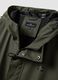 Green regular-fit raincoat with zip_5