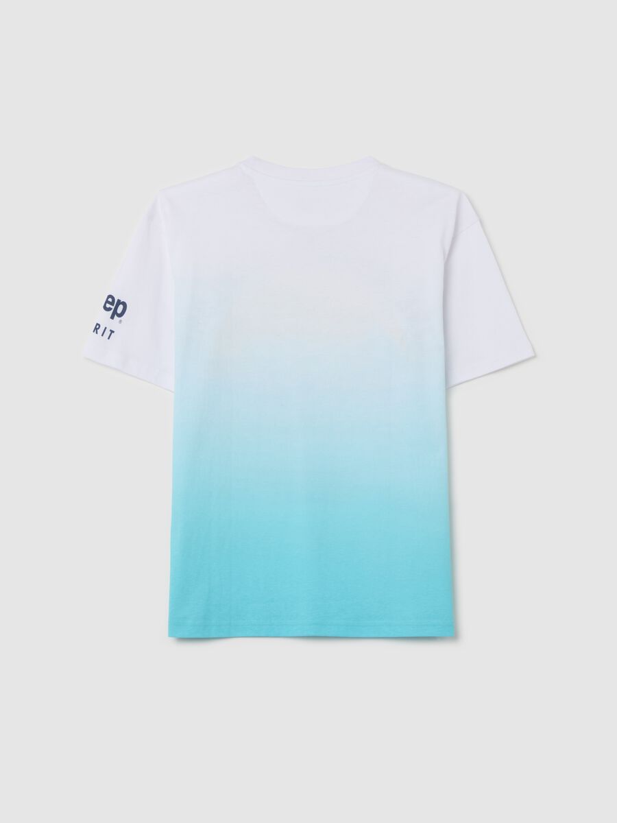 T-shirt in cotone con stampa "Live, Dream, Explore"_4