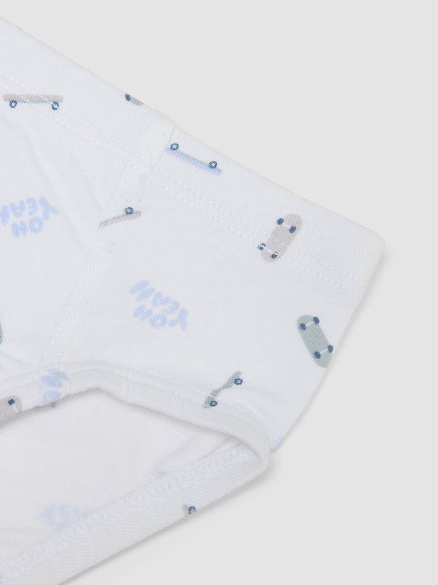 Tripack di slip multicolor in cotone jersey organico_3