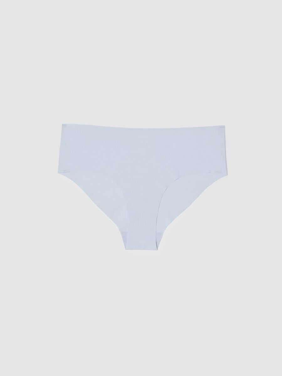 Women's light blue stretch fabric briefs_4