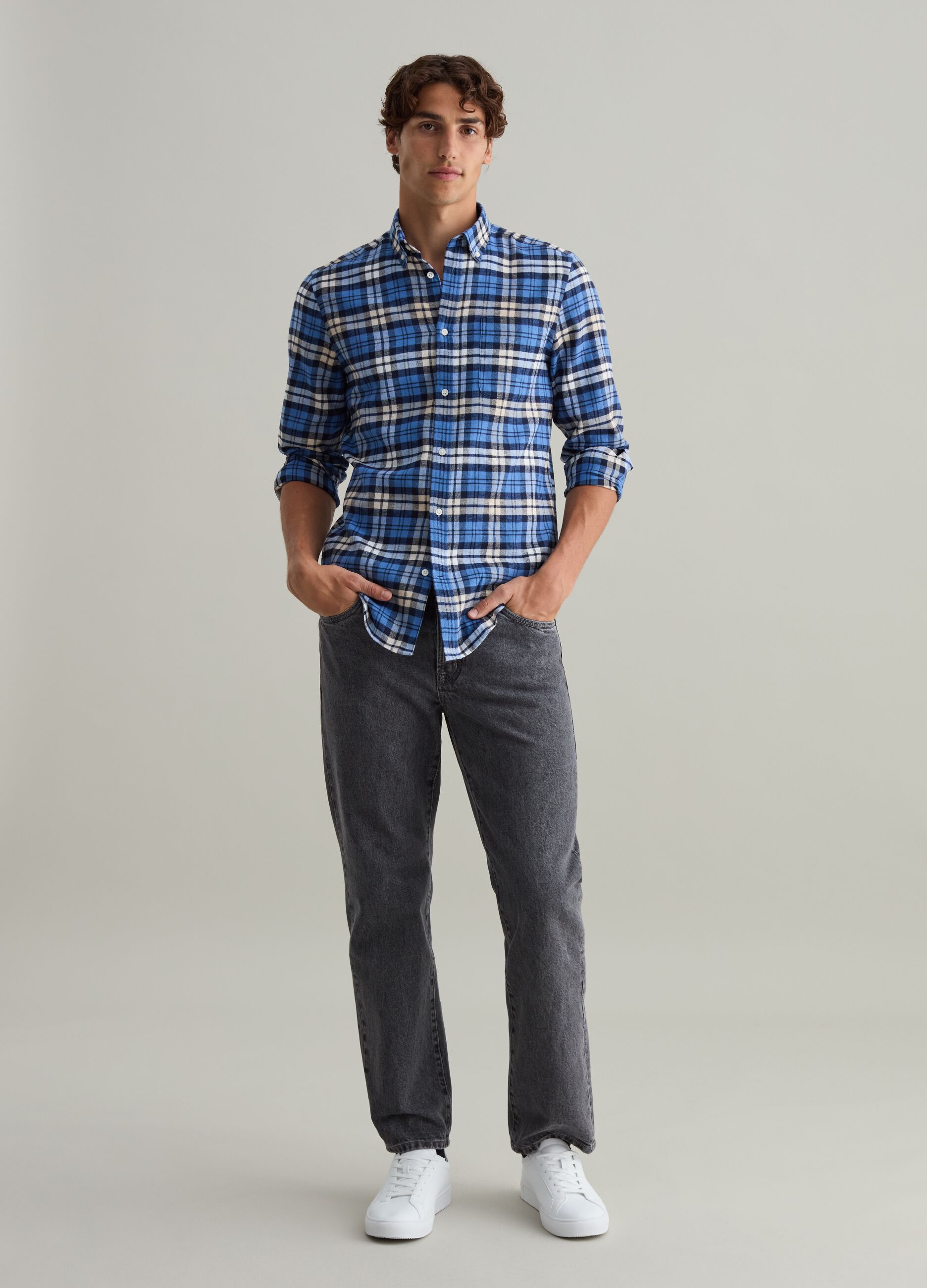 Camicia in flanella check