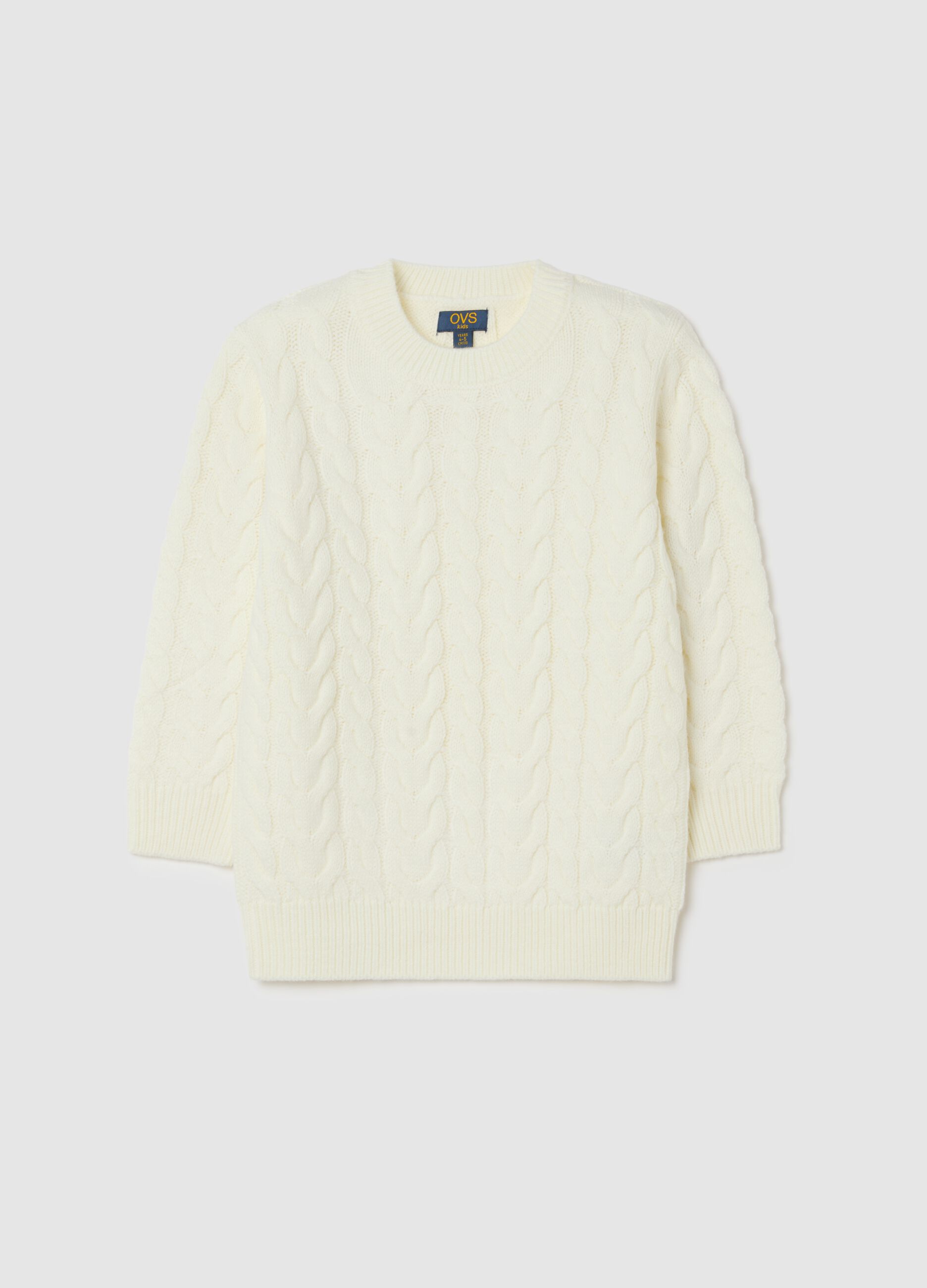 White Acrylic Sweater