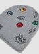 Grey Avengers print hat for boys_2