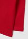 Red turtleneck cotton baby top regular fit_3