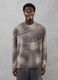 Long-sleeved Graphic T-shirt Vintage Grey & Sand dye_3