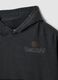 Felpa grigia in misto cotone oversize fit con stampa Dragonball_5