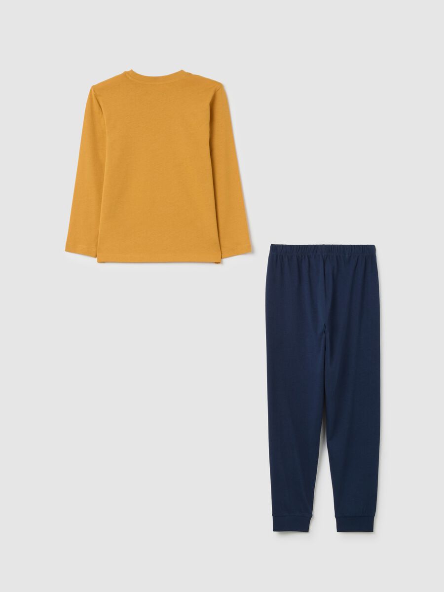 Multicolour Pure Cotton Kids Pajamas_1