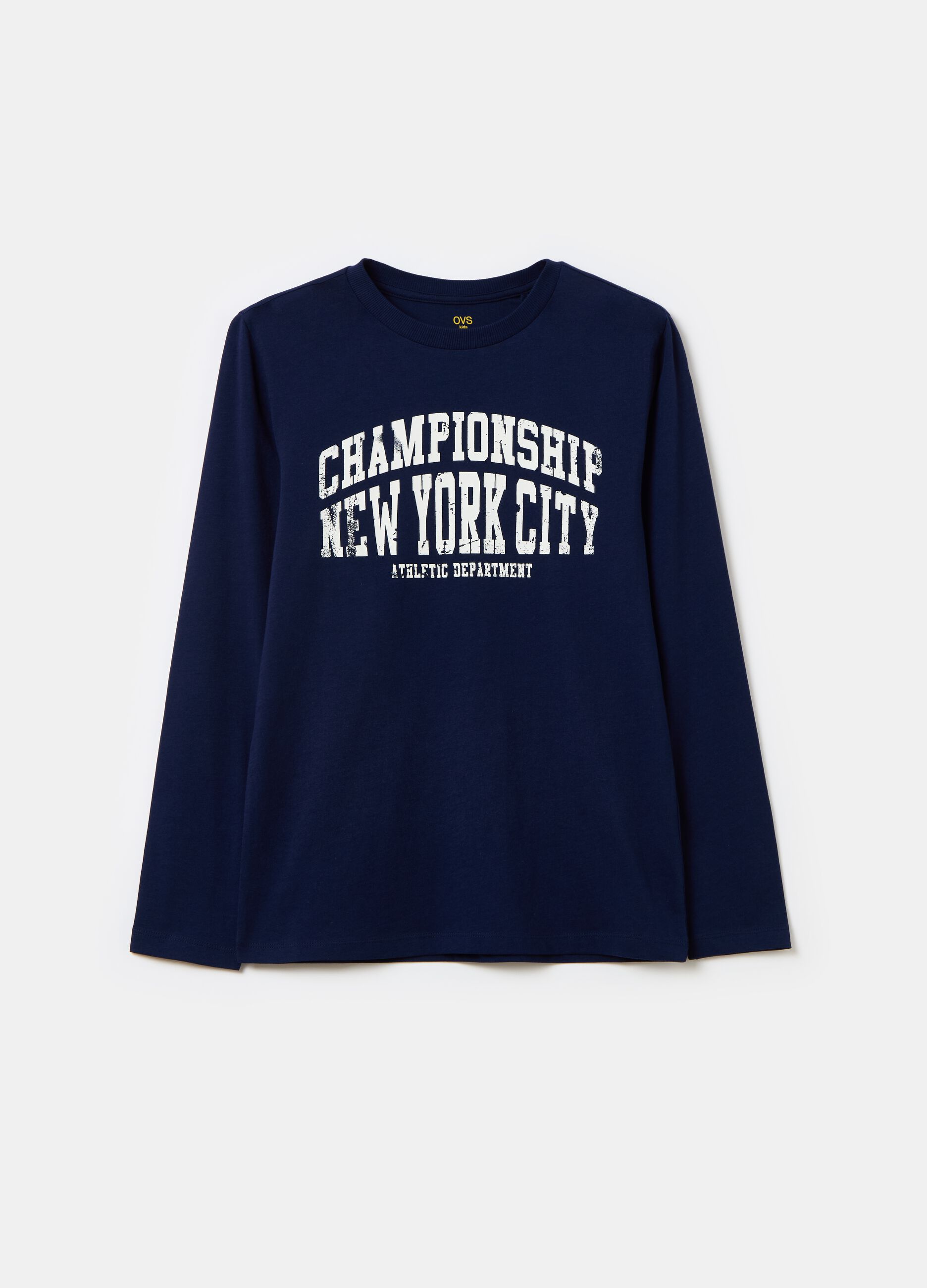 Long-sleeved T-shirt with print