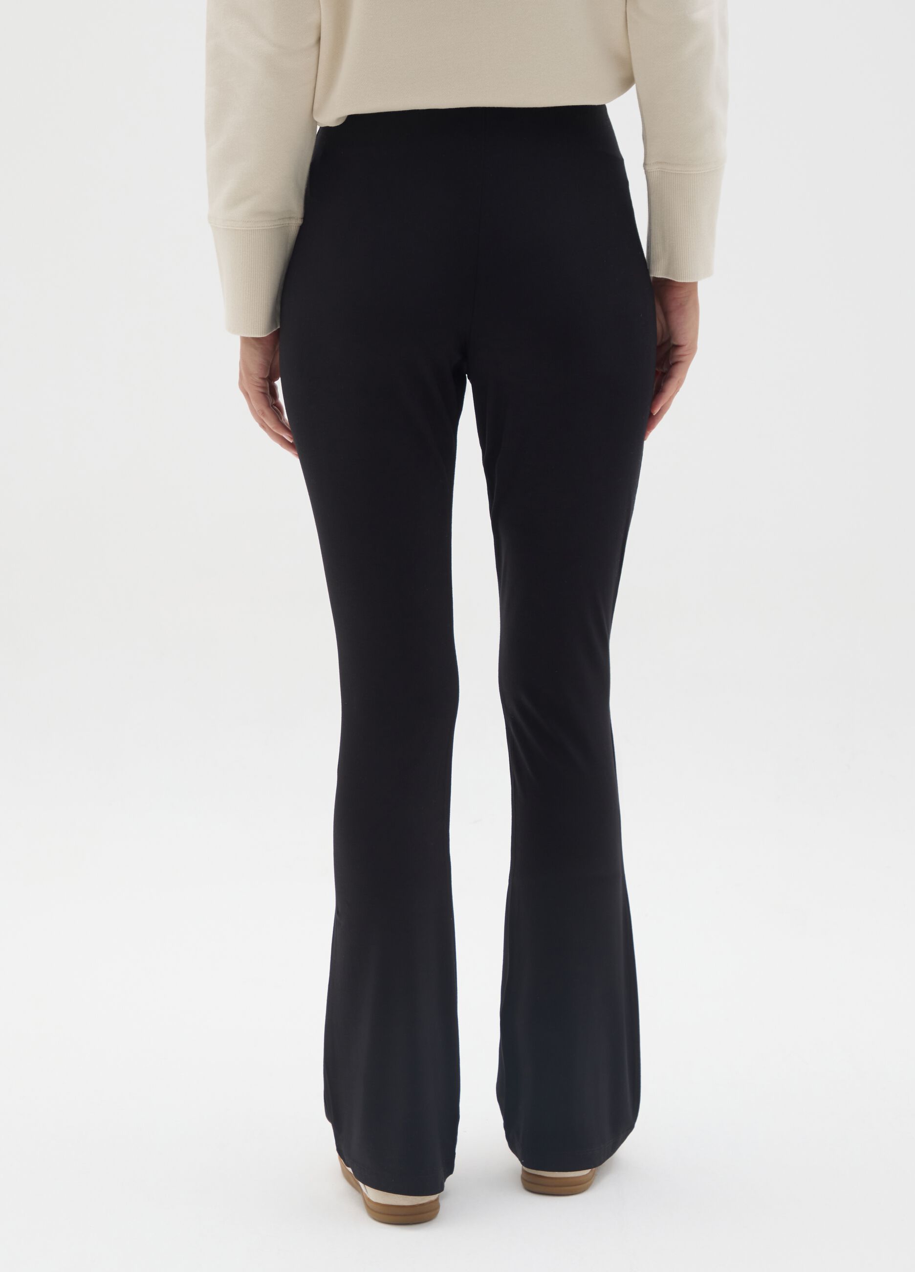 Black Maternity Stretch Leggings