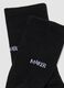 Black sports socks in stretch cotton_1