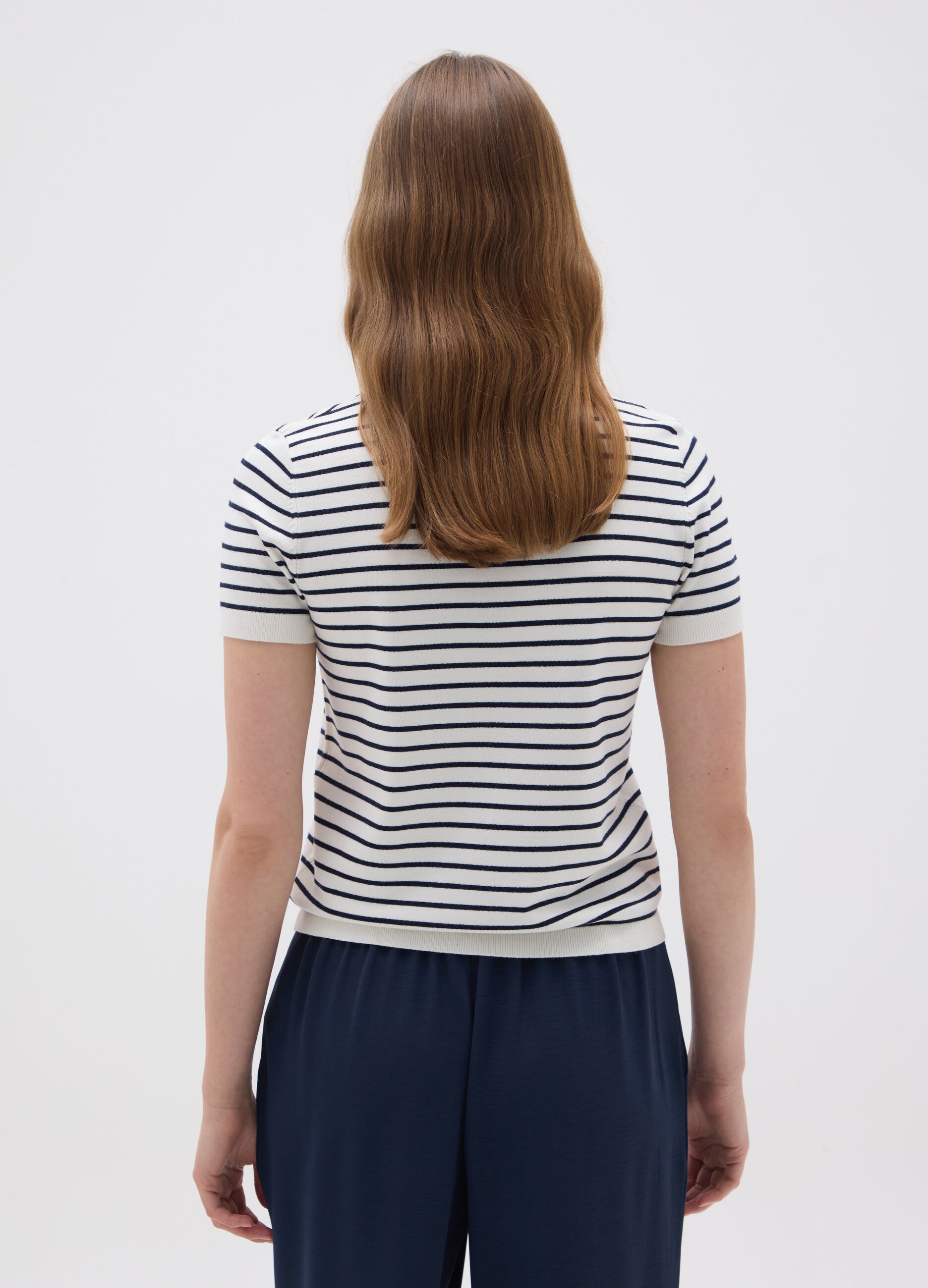Women's Multicolour Viscose Blend Sweater