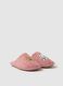 Pink Snoopy Print Slippers_1