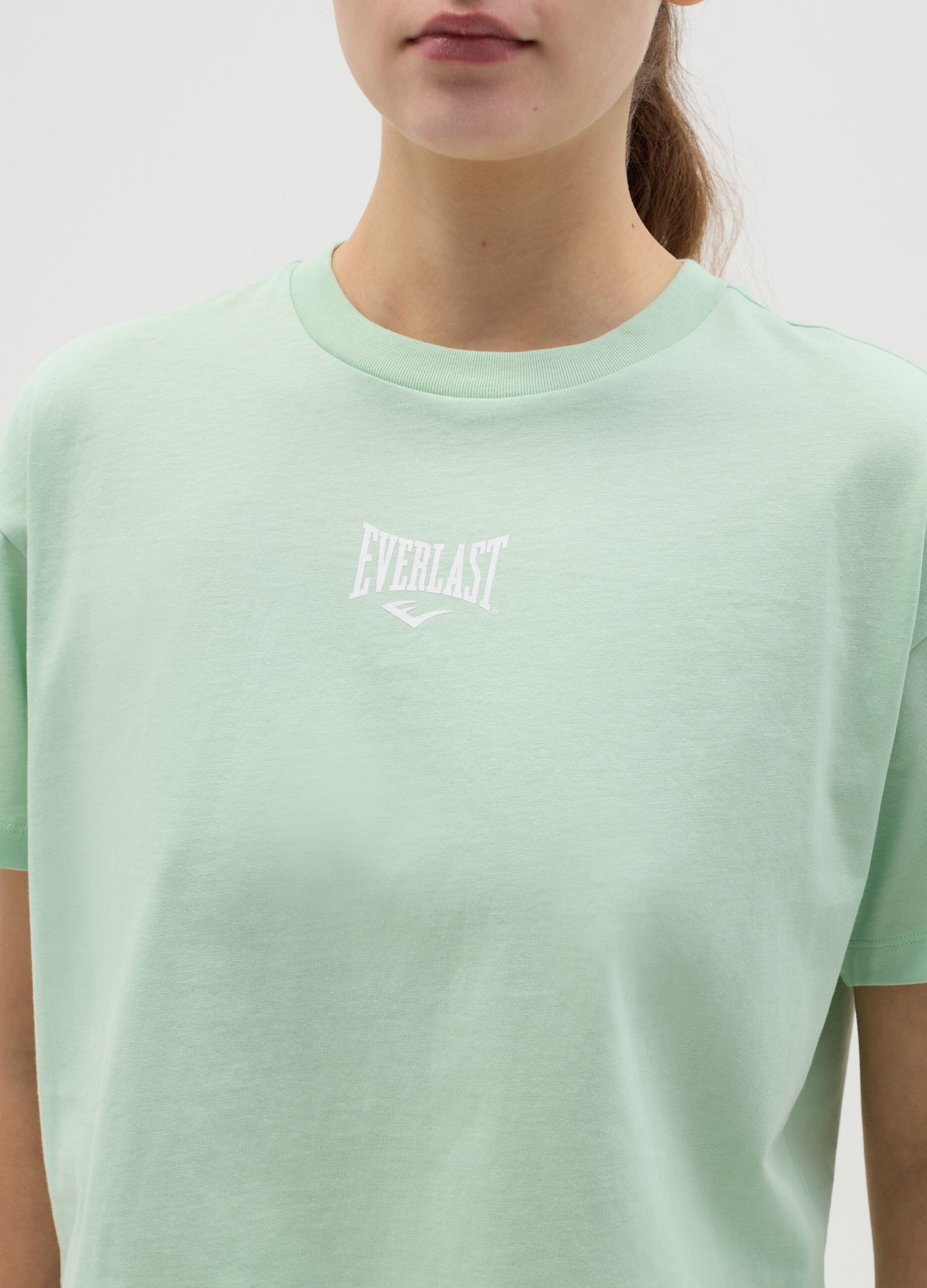 Cotton T-shirt with print