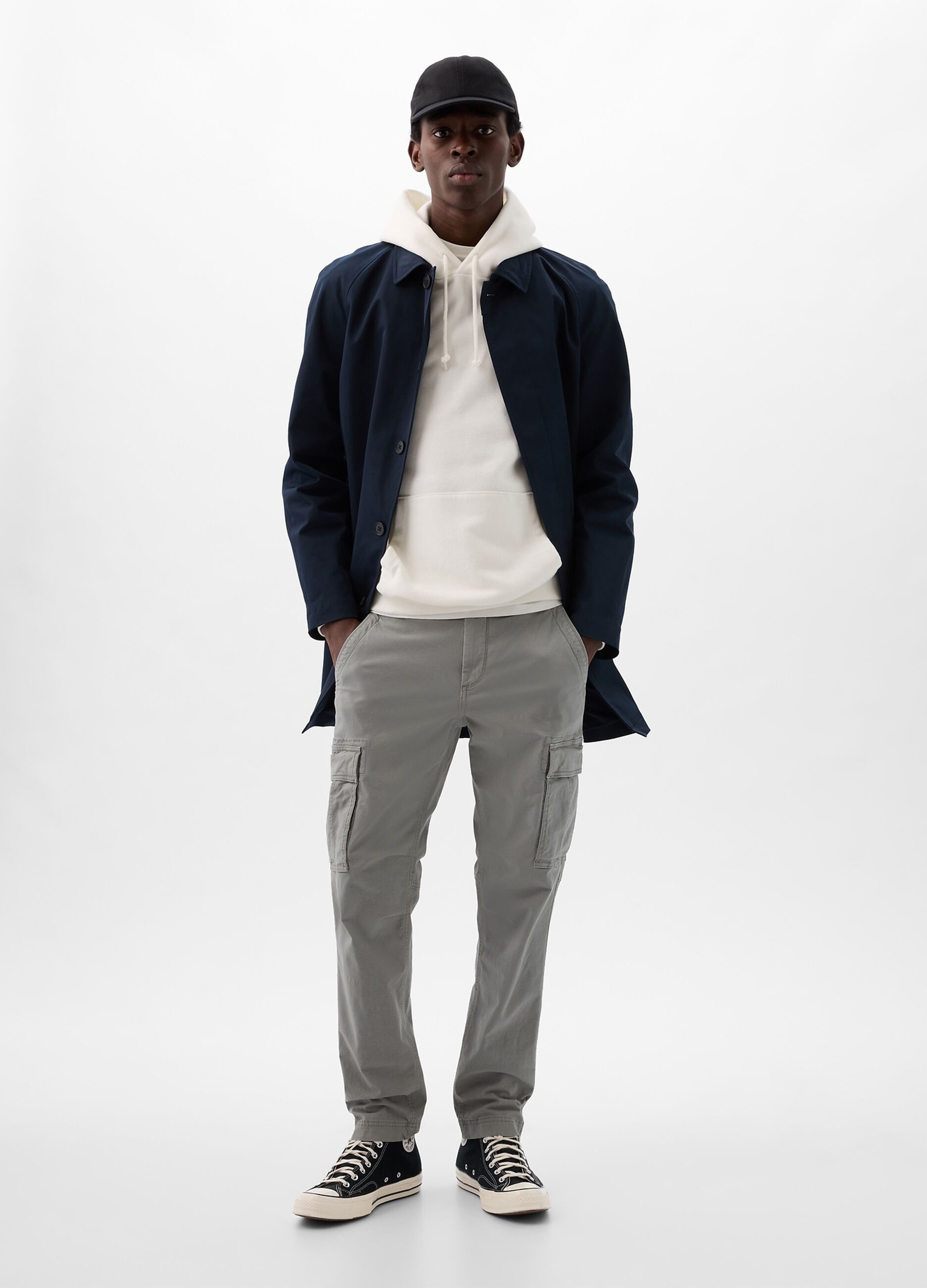 Ovs Pantalone cargo in cotone stretch
