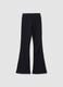 Black flared stretch trousers ALTAVIA STUDIO_4