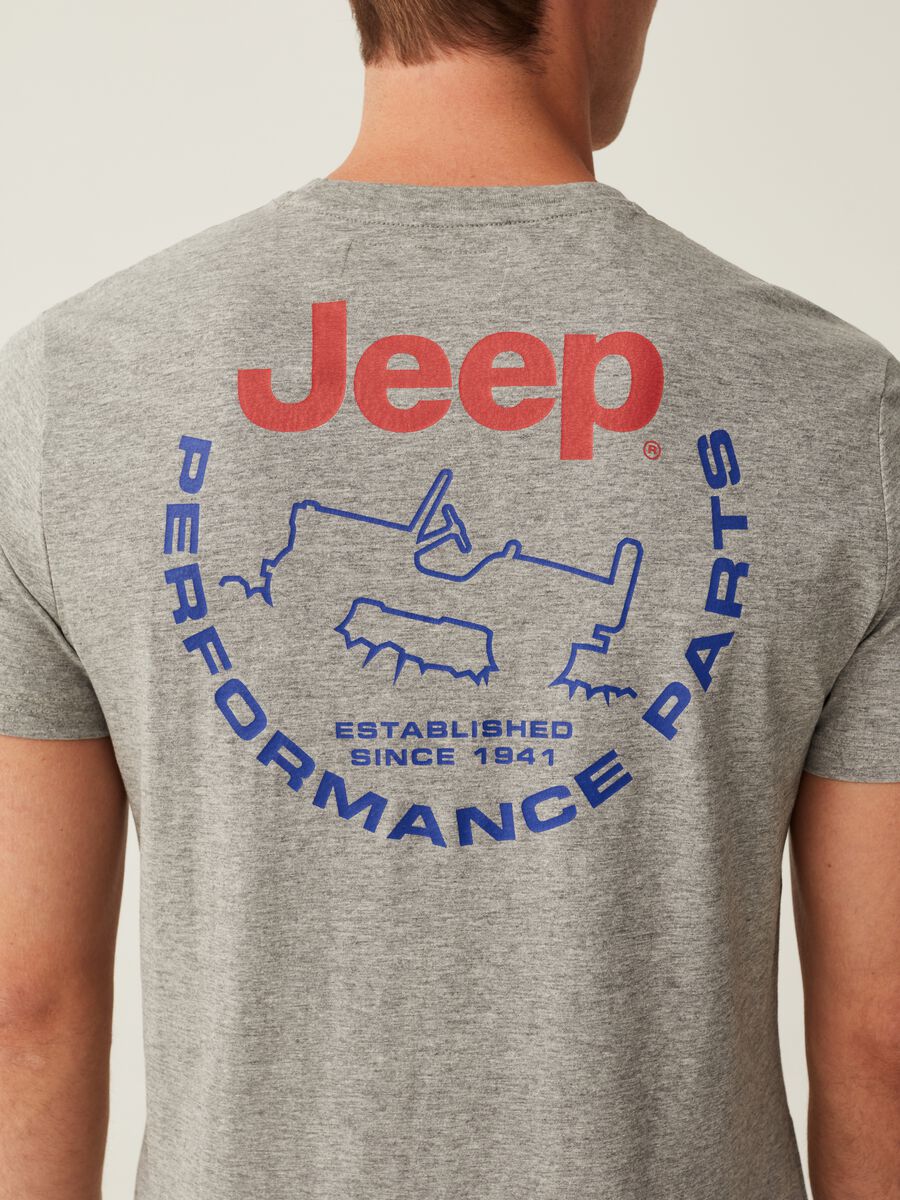 T-shirt girocollo con stampa Jeep_3