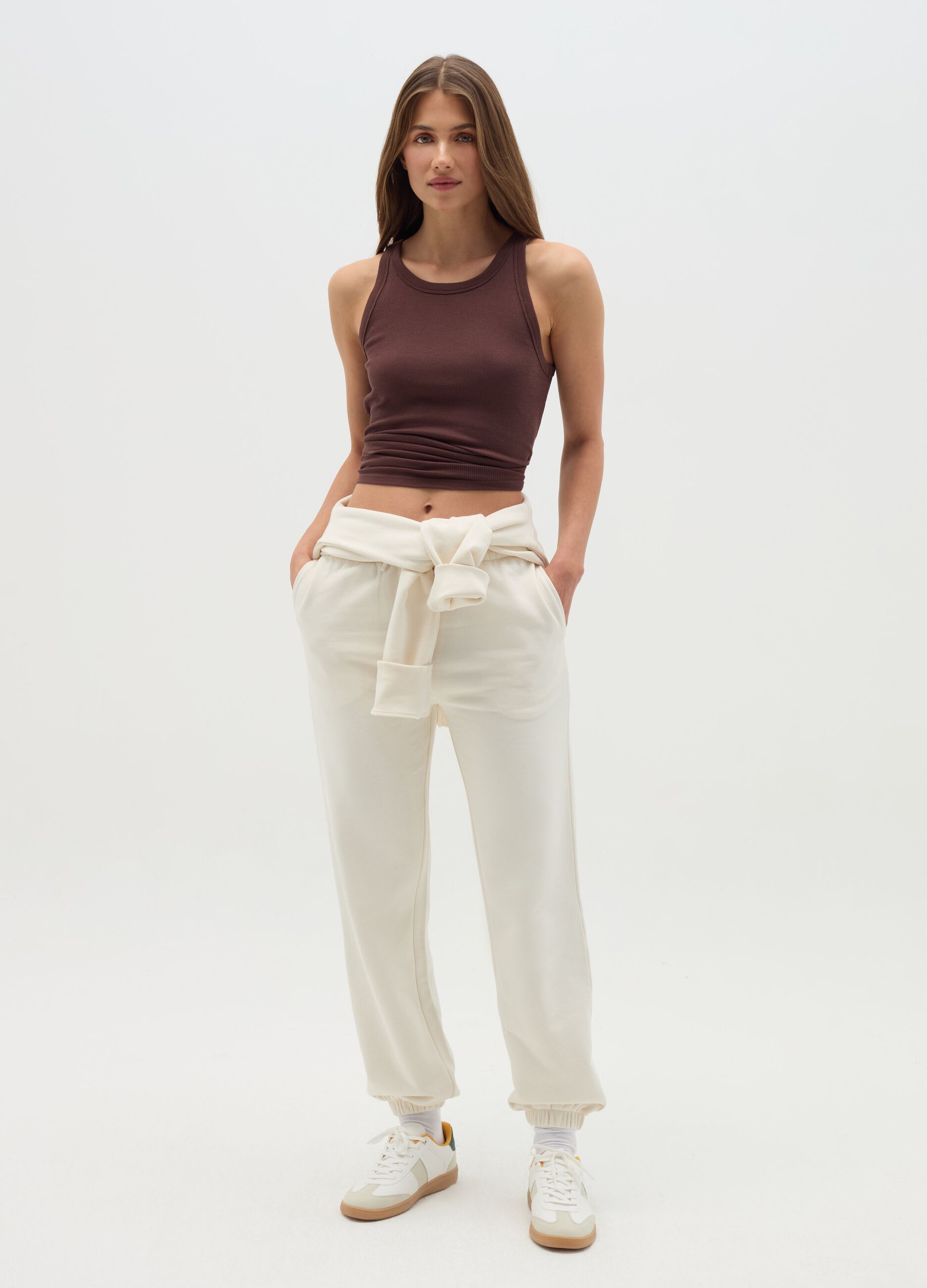 Ribbed tank top