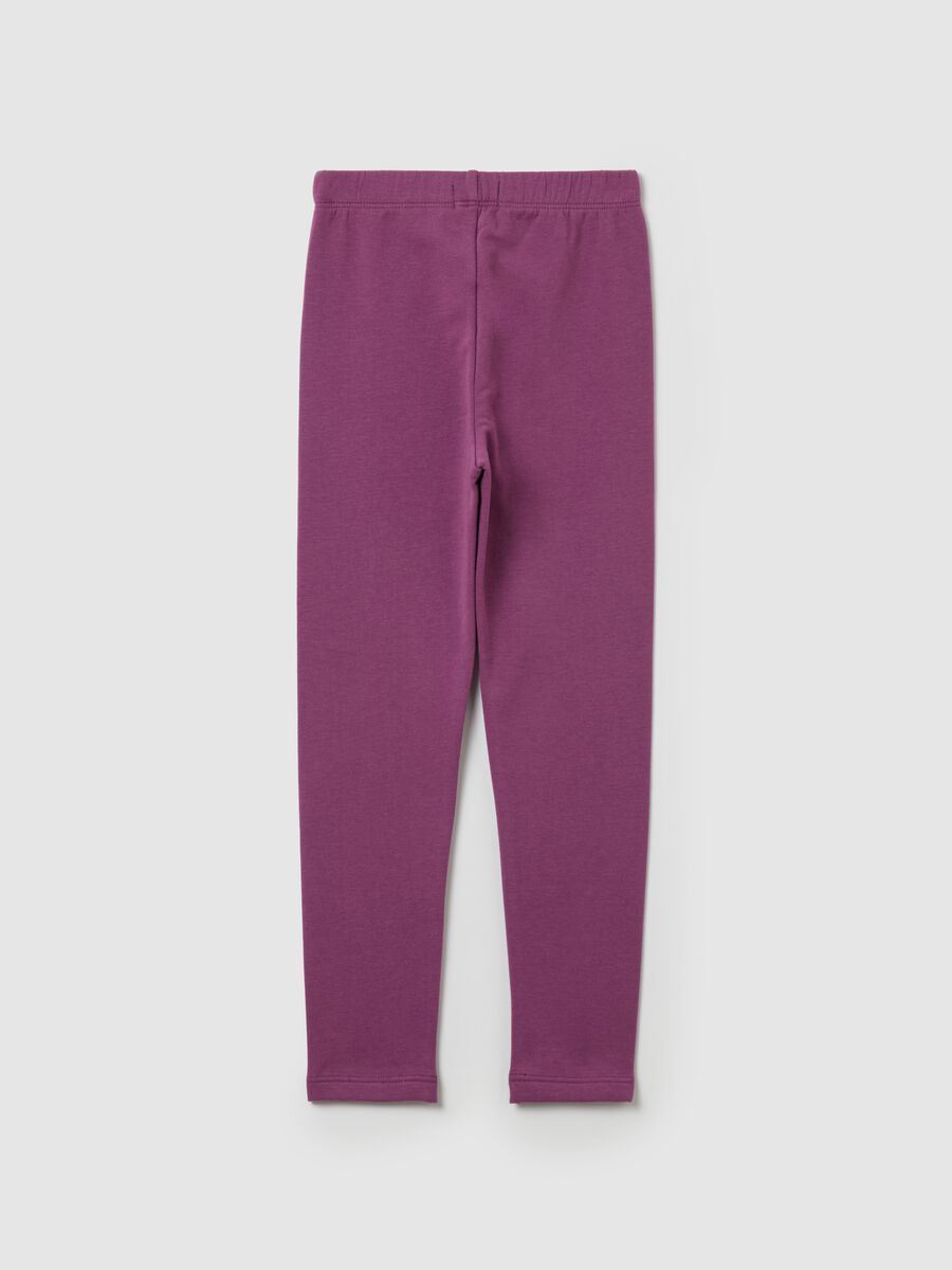 Stretch cotton leggings_1
