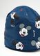Blue Cotton Baby Hat with Mickey Mouse_1