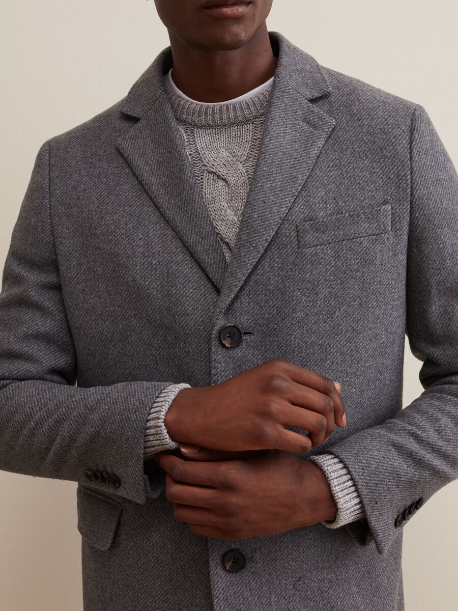 Cappotto lungo melange_3