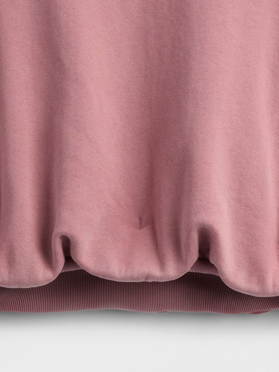 Pink Crew Neck Sweatshirt_4