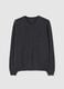 Grey regular fit lambswool sweater_4