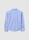 Girls' pure cotton light blue shirt regular fit_4