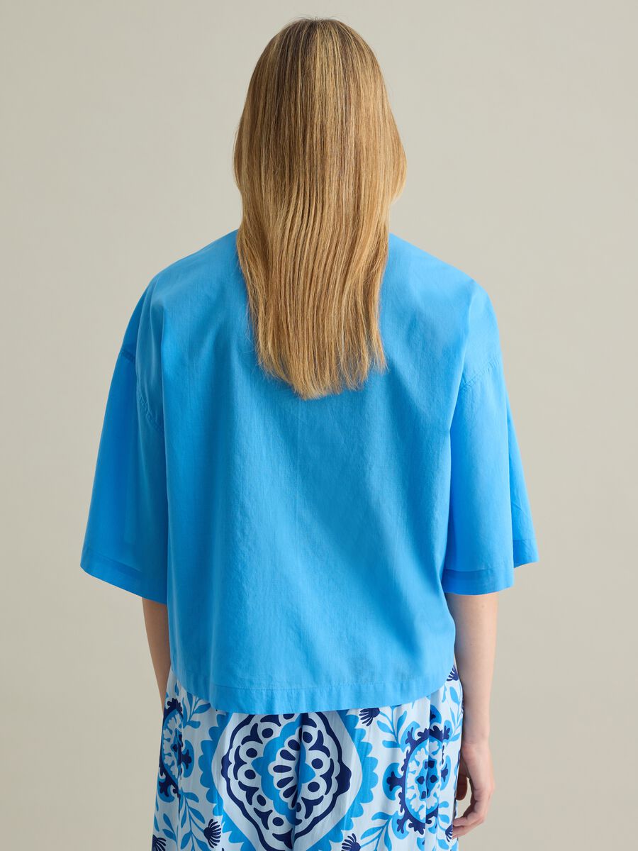 Light blue shirt in 100% cotton_2