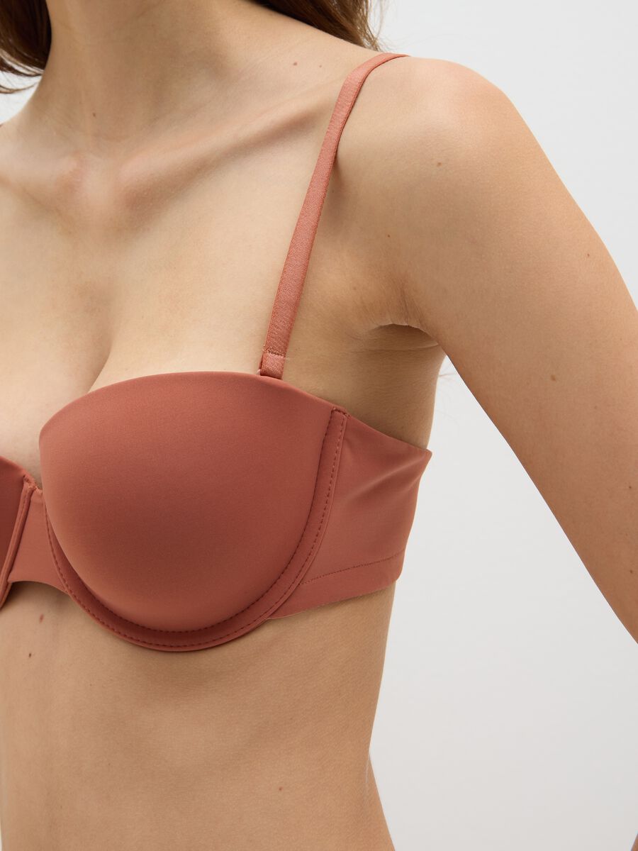 Bandeau bra with underwire_3