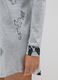 Long Grey Nightshirt in Cotton and Viscose_3