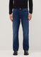 Slim Fit Blue Denim Cotton Jeans_1