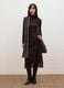 Brown modal and stretch cashmere T-shirt, regular fit_1