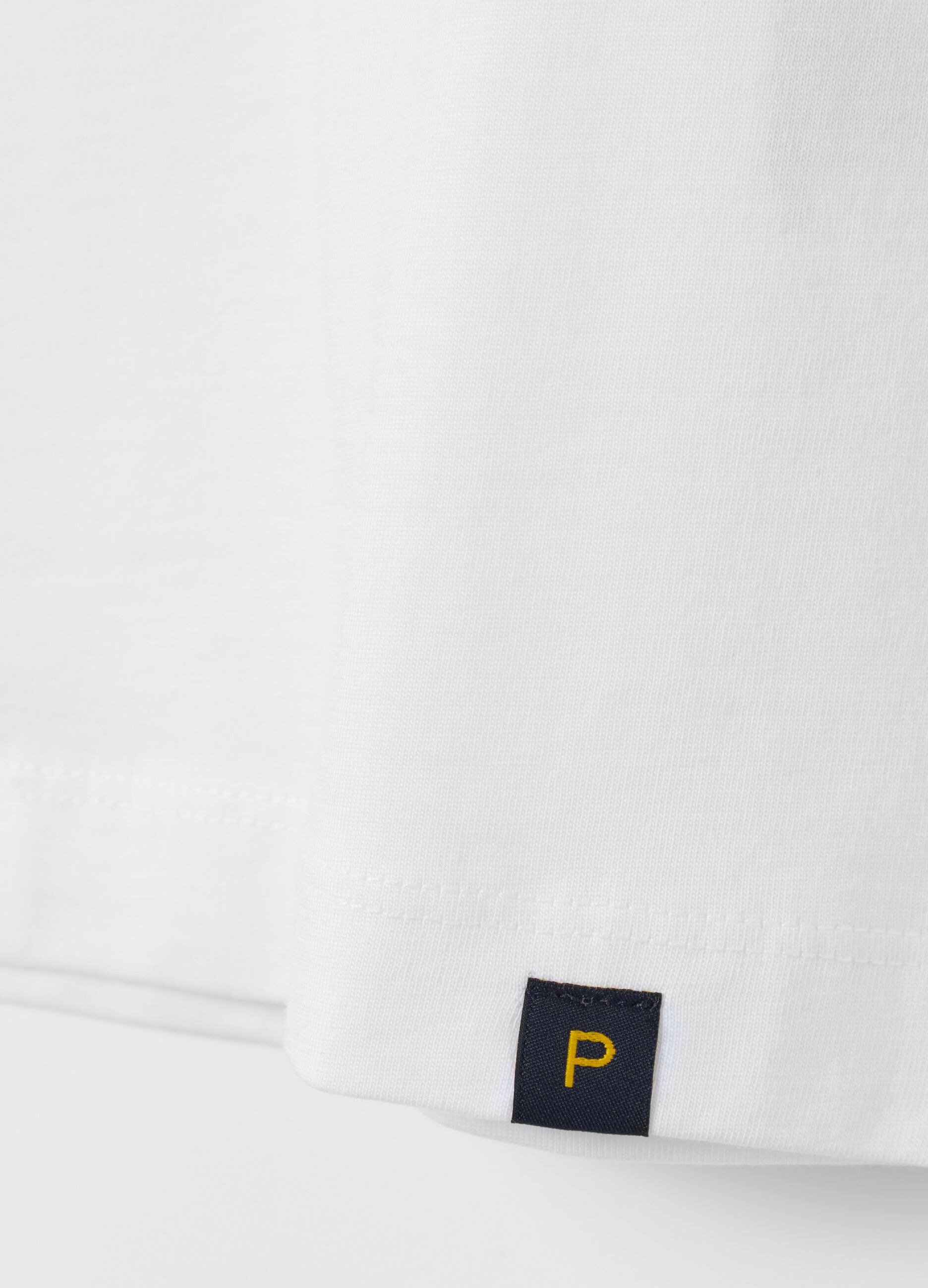 Cotton V-neck T-shirt