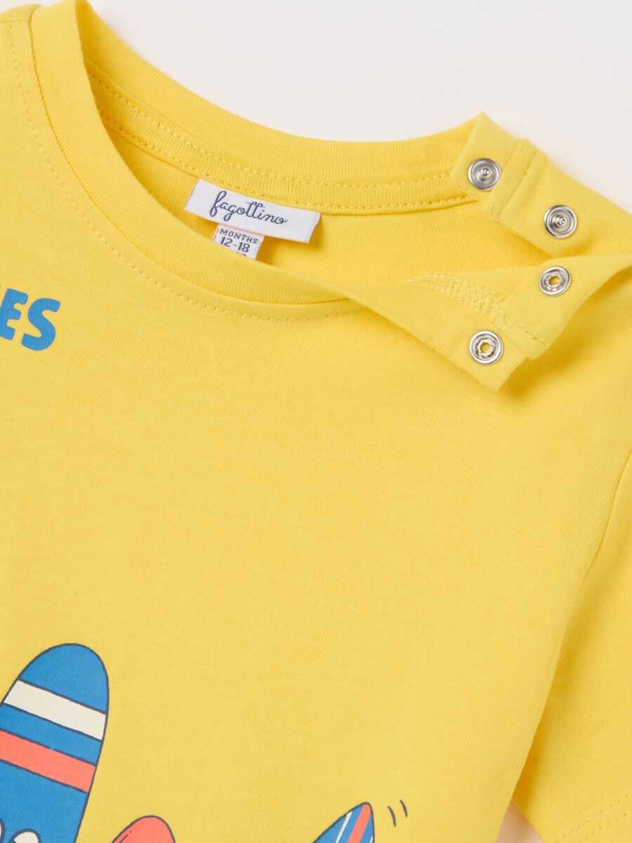 Cotton T-shirt with print_2
