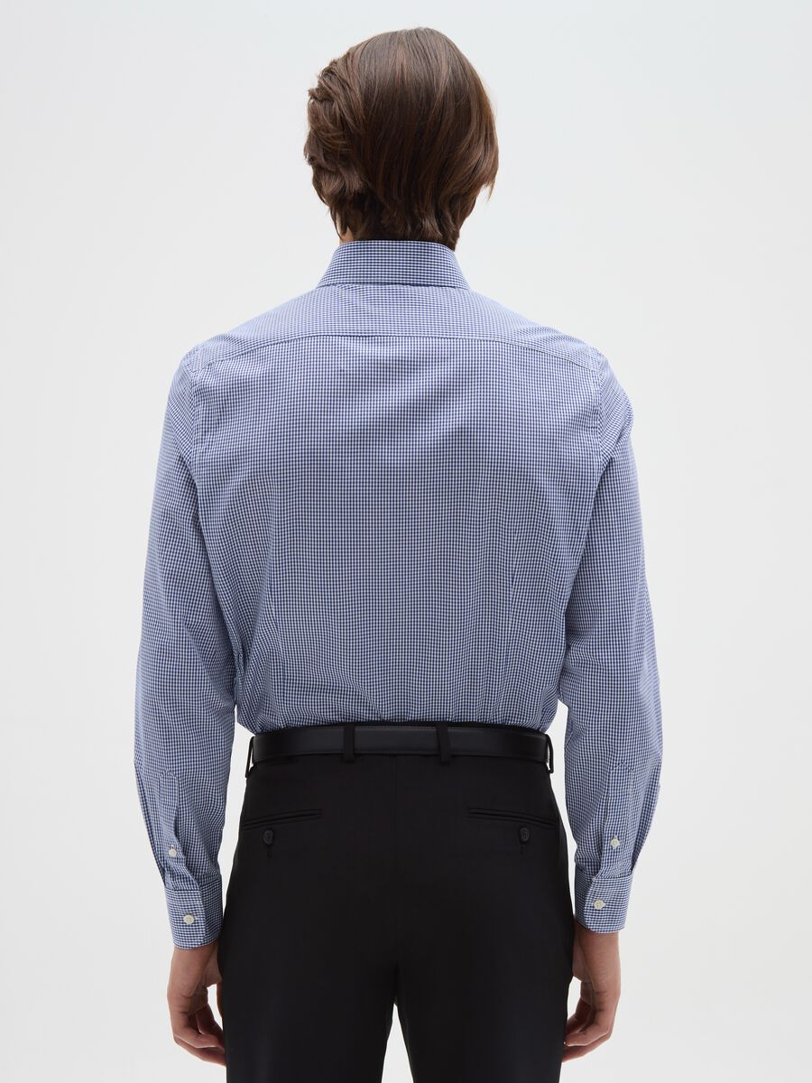 Slim Fit Blue Shirt_2