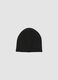Cappello nero in cotone elasticizzato jersey con stampa Lilo & Stitch per bambina_1