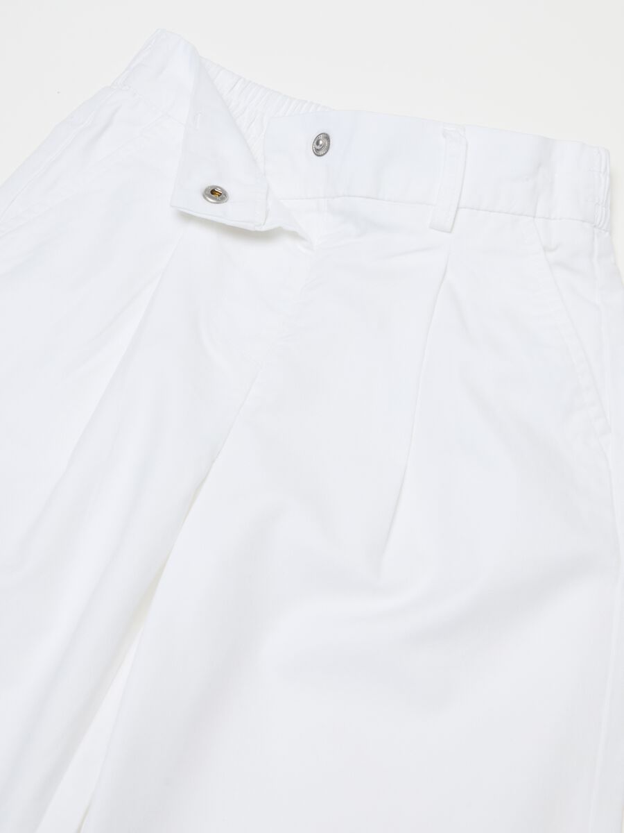 Pantaloni in twill di cotone e Lyocell_2