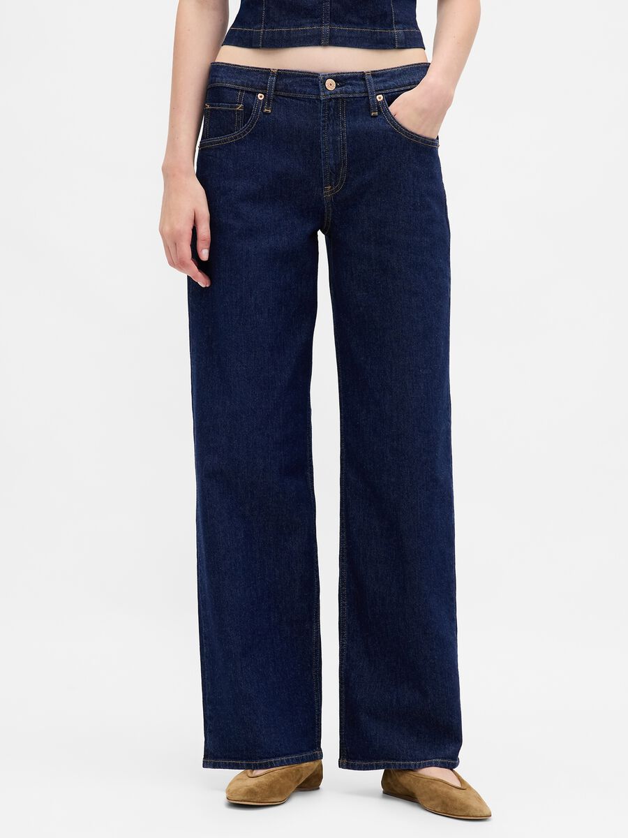 Stretch Blue Denim Trousers_1